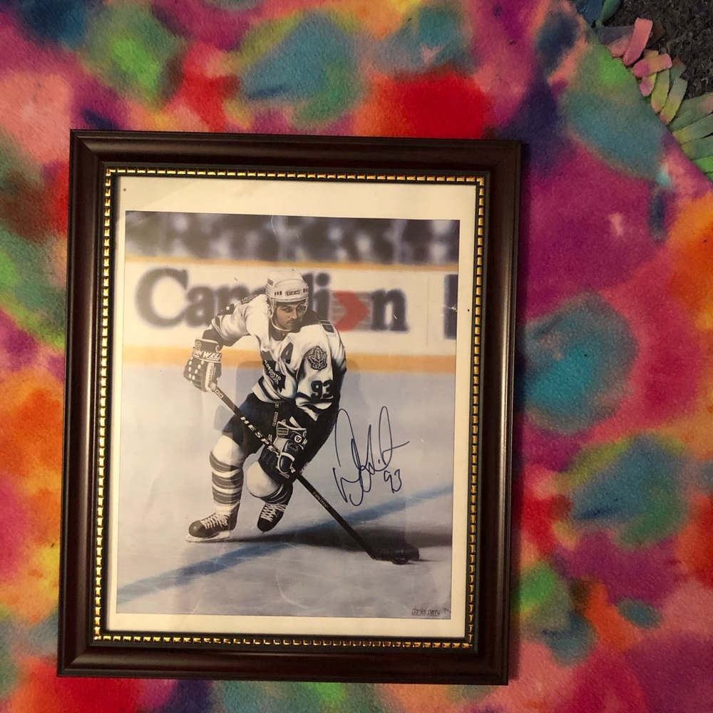 Signed picture of Daniel Parry